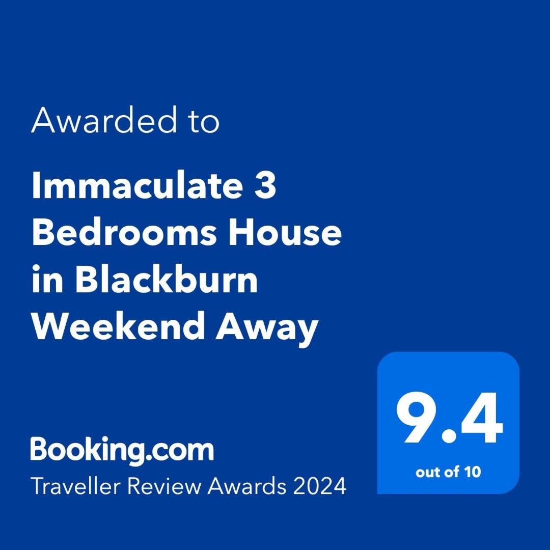 Entire Charming 5-Bed House In Darwen Blackburn Bb1 Free Parking Roadside Rishton Exterior foto